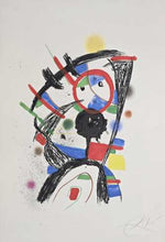 Load image into Gallery viewer, Joan Miró - Litografía &quot;Colombine à la Fenêtre”