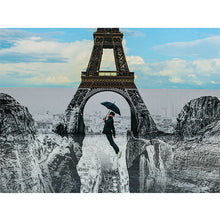 Load image into Gallery viewer, JR - Glicée &quot;Trompe l&#39;oeil, Les Falaises du Trocadéro, 18 de mayo de 2021, 19h58, París, Francia, 2021&quot;