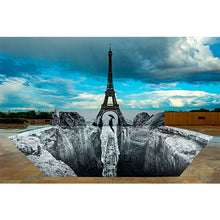 Load image into Gallery viewer, JR - Glicée &quot;Trompe l&#39;oeil, Les Falaises du Trocadéro, 18 de mayo de 2021, 19h58, París, Francia, 2021&quot;