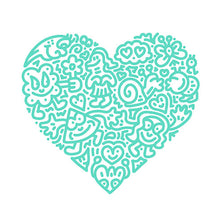 Load image into Gallery viewer, Mr Doodle - Portfolio Completo: 9 serigrafías &quot;Pop Heart&quot;