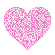 Load image into Gallery viewer, Mr Doodle - Portfolio Completo: 9 serigrafías &quot;Pop Heart&quot;