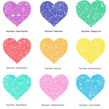 Load image into Gallery viewer, Mr Doodle - Portfolio Completo: 9 serigrafías &quot;Pop Heart&quot;