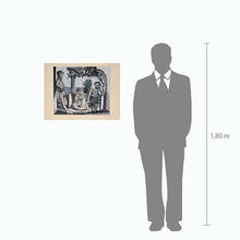 Laden Sie das Bild in den Galerie-Viewer, Pablo Picasso - Grabado "Bacchanale (faunes de l'été)"