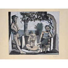 Laden Sie das Bild in den Galerie-Viewer, Pablo Picasso - Grabado "Bacchanale (faunes de l'été)"