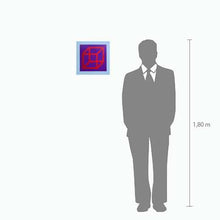 Load image into Gallery viewer, Sol LeWitt - Linograbado 'Open Cube in Color on Color' #1