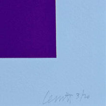 Load image into Gallery viewer, Sol LeWitt - Linograbado 'Open Cube in Color on Color' #1