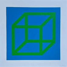 Load image into Gallery viewer, Sol LeWitt - Linograbado 'Open Cube in Color on Color' #4