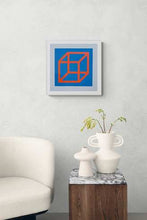 Load image into Gallery viewer, Sol LeWitt - Linograbado 'Open Cube in Color on Color' #5