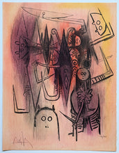 Charger l&#39;image dans la galerie, Wifredo Lam - Litografía &quot;Clairiere&quot; (Pleni Luna)