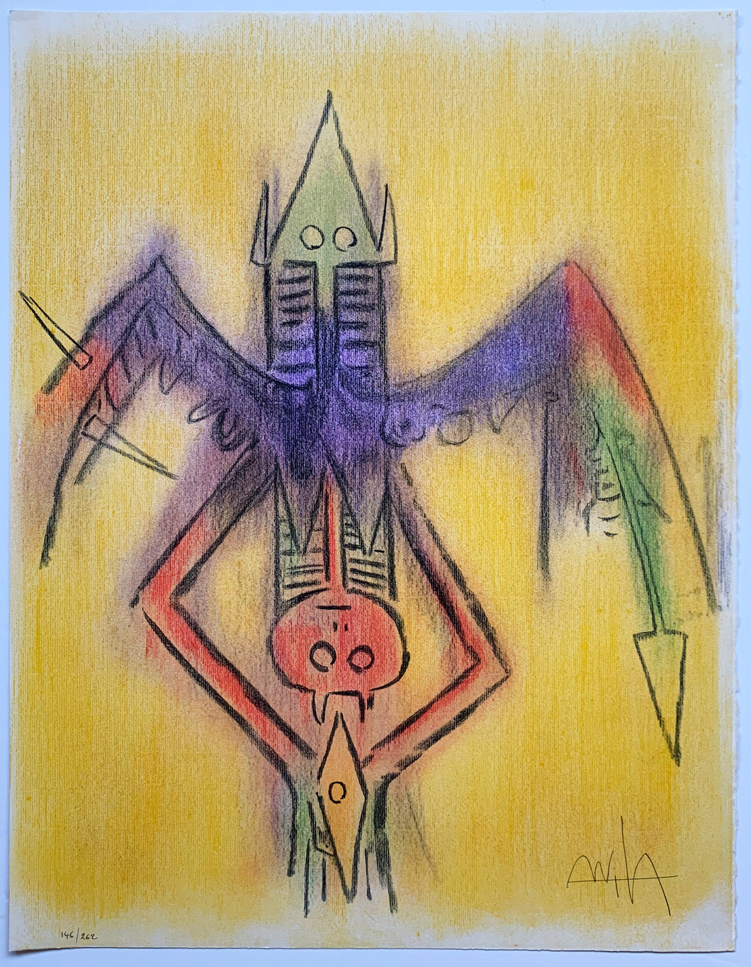 Wifredo Lam - Litografía 