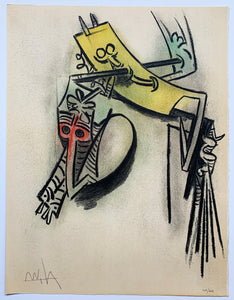 Wifredo Lam - Litografía "Montre des Seves" (Pleni Luna)