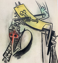 将图片加载到图库查看器，Wifredo Lam - Litografía &quot;Montre des Seves&quot; (Pleni Luna)