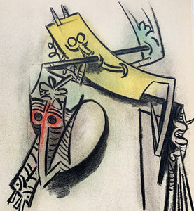 Wifredo Lam - Litografía "Montre des Seves" (Pleni Luna)