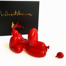 将图片加载到图库查看器，Whatshisname (Sebastian Burdon) - Escultura &quot;Happy POPek Balloon Dog Mini Red&quot; (12 cm)