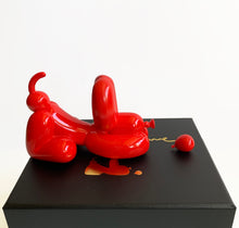 将图片加载到图库查看器，Whatshisname (Sebastian Burdon) - Escultura &quot;Happy POPek Balloon Dog Mini Red&quot; (12 cm)