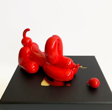 将图片加载到图库查看器，Whatshisname (Sebastian Burdon) - Escultura &quot;Happy POPek Balloon Dog Mini Red&quot; (12 cm)