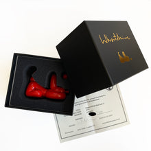 Charger l&#39;image dans la galerie, Whatshisname (Sebastian Burdon) - Escultura &quot;Happy POPek Balloon Dog Mini Red&quot; (12 cm)