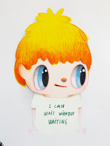 Javier Calleja - Serigrafía 'I can wait without waiting'