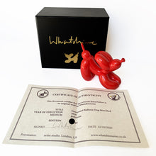 将图片加载到图库查看器，Whatshisname (Sebastian Burdon) - Escultura &quot;Downward Balloon Dog Mini Red&quot; (10 cm)