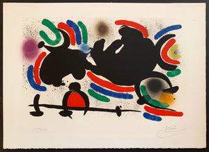 Joan Miró - Litografía "Miró Litógrafo I” (M.860)