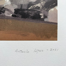 Load image into Gallery viewer, Antonio López - Litografía y Aguafuerte &#39;Lirio Blanco&#39;