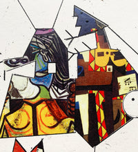 Laden Sie das Bild in den Galerie-Viewer, Manolo Valdés - Grabado &#39;El Cubismo como Pretexto&#39; #7