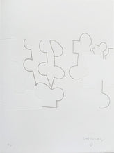 Load image into Gallery viewer, Eduardo Chillida - Xilografía &#39;Emilie M.Cioran: Ce Maudit Moi&#39; #7 (Pliego)