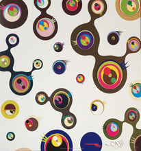 将图片加载到图库查看器，Takashi Murakami - Offset Litográfico en colores &quot;Jellyfish Eyes - White 3&quot;