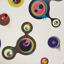 Laden Sie das Bild in den Galerie-Viewer, Takashi Murakami - Offset Litográfico en colores &quot;Jellyfish Eyes - White 3&quot;