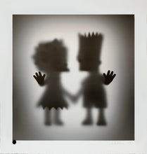Load image into Gallery viewer, Whatshisname (Sebastian Burdon) - Serigrafía/Glicée &#39;Gone Lisa and Bart&#39; (60x60 cm)