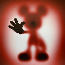 Load image into Gallery viewer, Whatshisname. Serigrafía/Glicée &quot;Gone Mickey Red&quot; (60x60 cm)